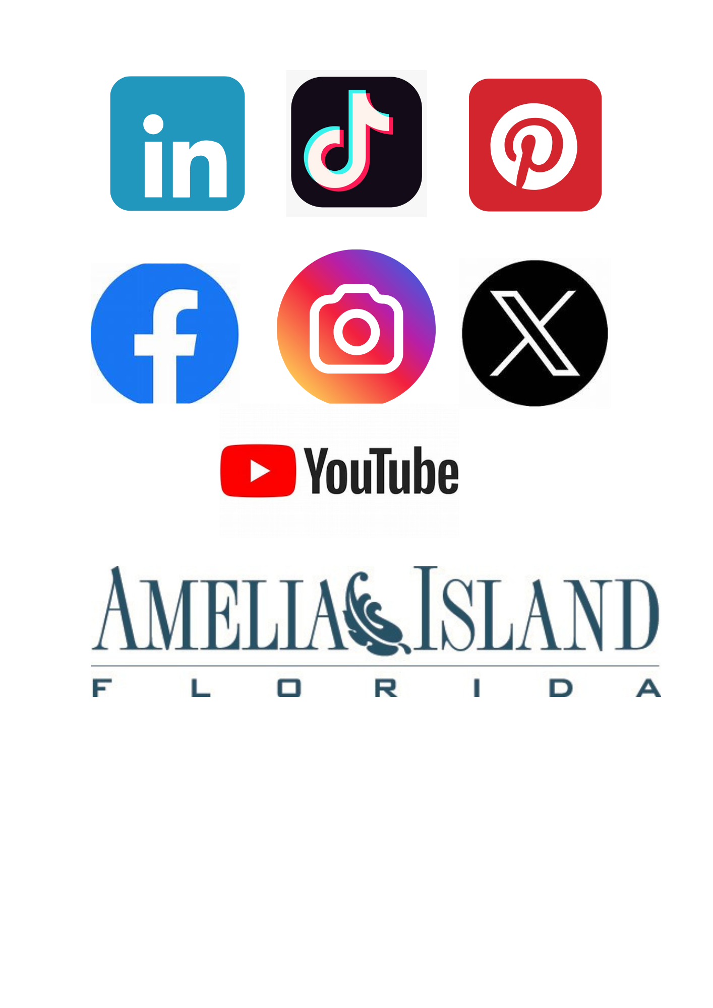 Amelia Island Florida - Connect With Us On Social